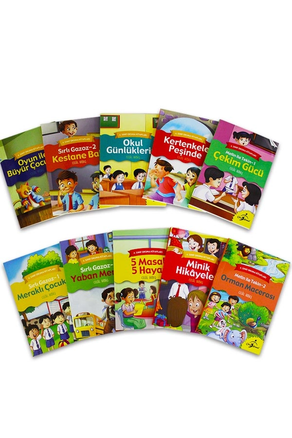 4. Sınıf Okuma Kitapları Seti 10 Kitap