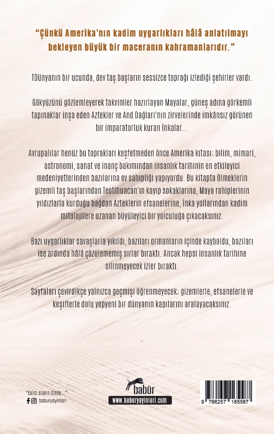 Amerika Uygarlıkları, Ahmet Özmen