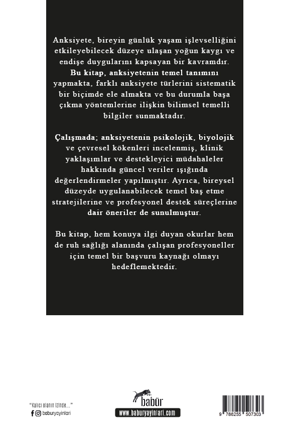 Anksiyete, Serenay Özen