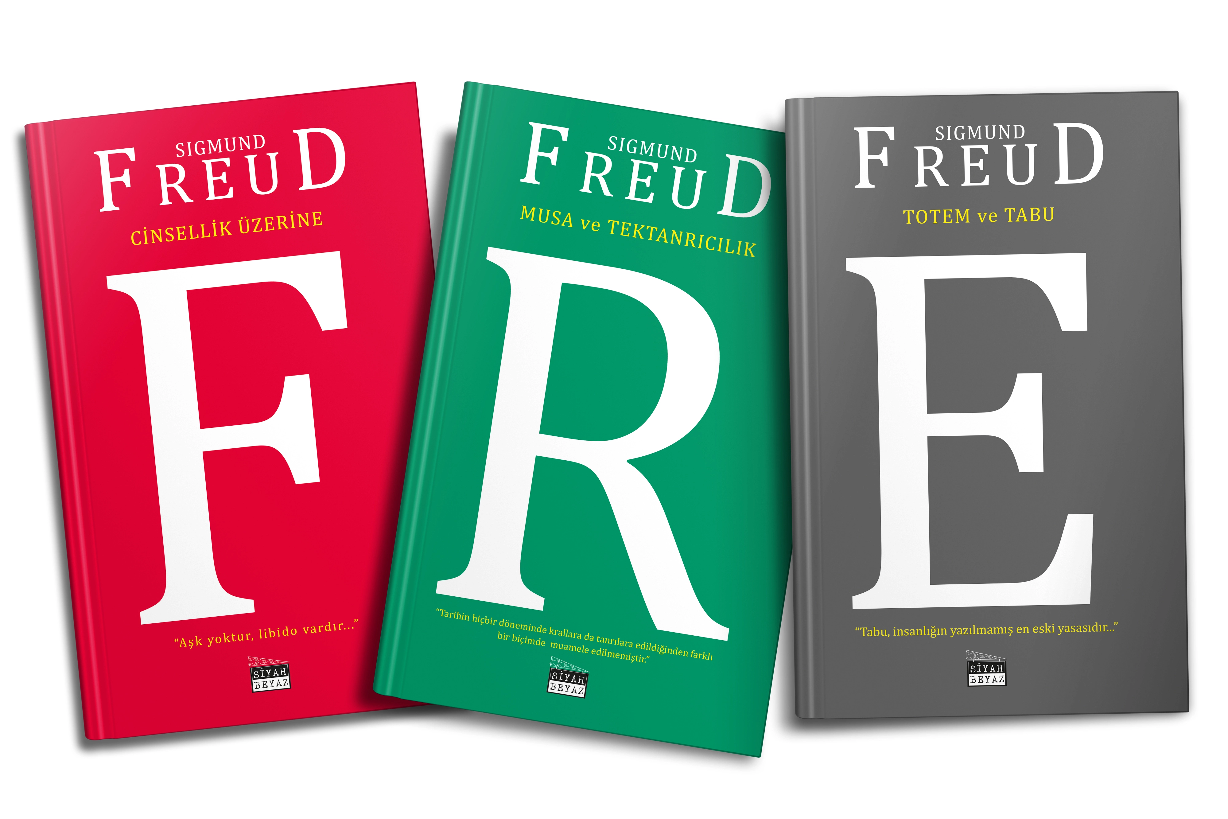 Sigmund Freud Seti - 3 Kitap