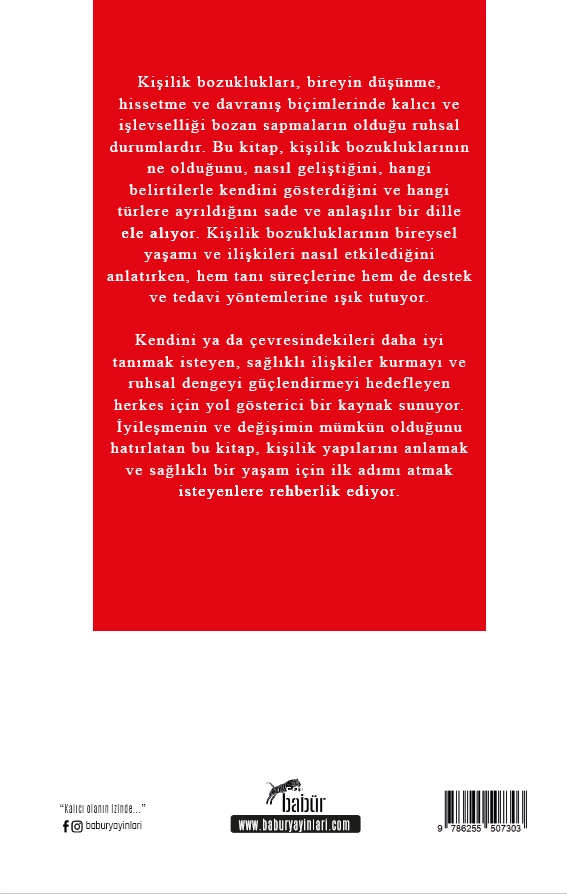 Kişilik Bozuklukları, Serenay Özen